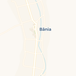 Map - Comuna Bănia