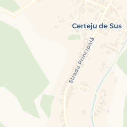 Map - Certeju de Sus