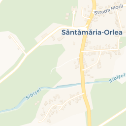 Map - Sântămăria-Orlea