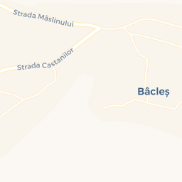 Map - Comuna Bâcleş