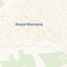 Map - Roșia Montană