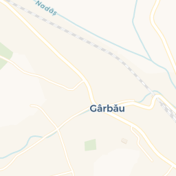 Map - Gârbău