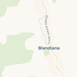 Map - Blândiana