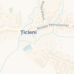 Map - Ţicleni