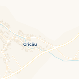 Map - Cricău