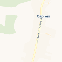Map - Comuna Căpreni