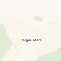 Map - Cergău Mare