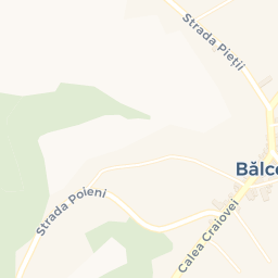 Map - Bălceşti