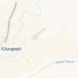 Map - Ciceu-Giurgeşti