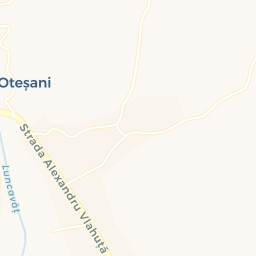 Map - Oteşani