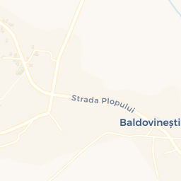 Map - Comuna Baldovineşti