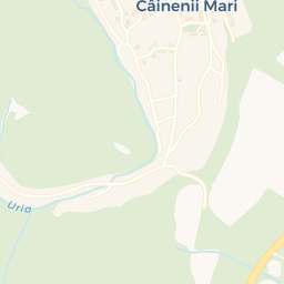 Map - Comuna Câineni