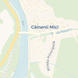 Map - Comuna Câineni