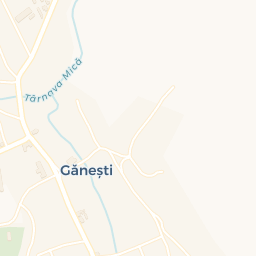 Map - Gănești