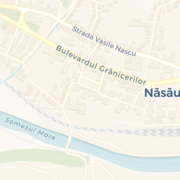 Map - Năsăud