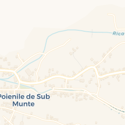 Map - Comuna Poienile de sub Munte