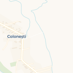 Map - Comuna Coloneşti