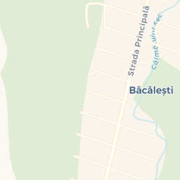 Map - Băcălești
