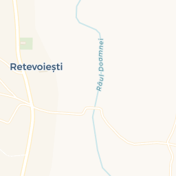Map - Retevoiești