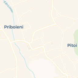 Map - Comuna Priboieni