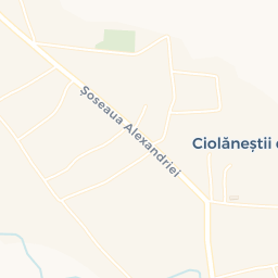 Map - Comuna Ciolăneşti