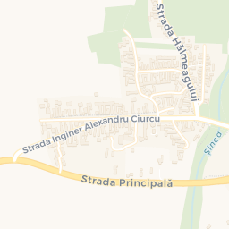 Map - Şercaia