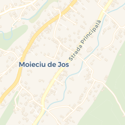 Map - Moieciu de Jos