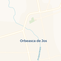 Map - Orbeasca de Jos