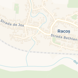 Map - Racoș