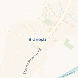 Map - Comuna Brăneşti