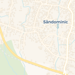 Map - Comuna Sândominic
