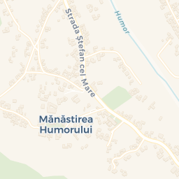 Map - Mănăstirea Humorului