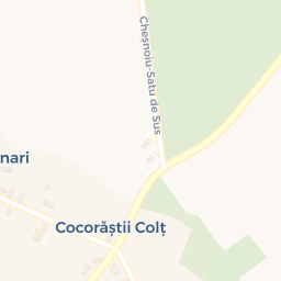 Map - Cocorăștii Colț
