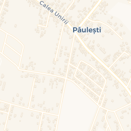 Map - Comuna Păuleşti