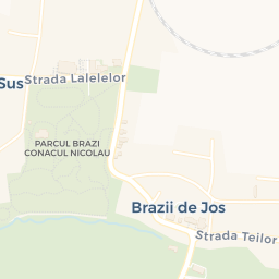 Map - Comuna Brazi