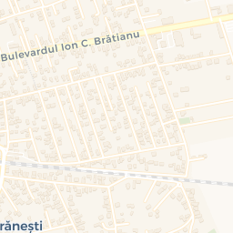 Map - Brăneşti