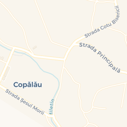 Map - Copălău