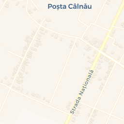 Map - Comuna Poşta Câlnãu