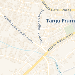 Map - Oraş Târgu Frumos