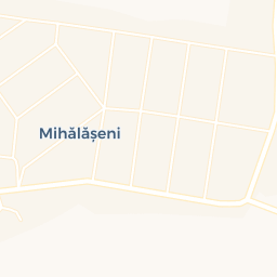 Map - Mihălăşeni