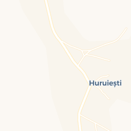 Map - Comuna Huruieşti