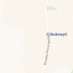 Map - Glăvăneşti