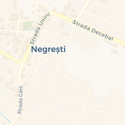 Map - Oraş Negreşti