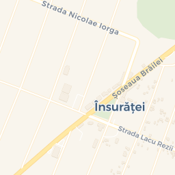 Map - Însurăţei