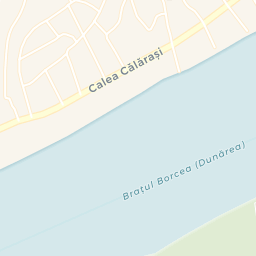 Map - Comuna Borcea