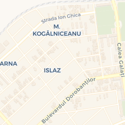 Map - Brăila