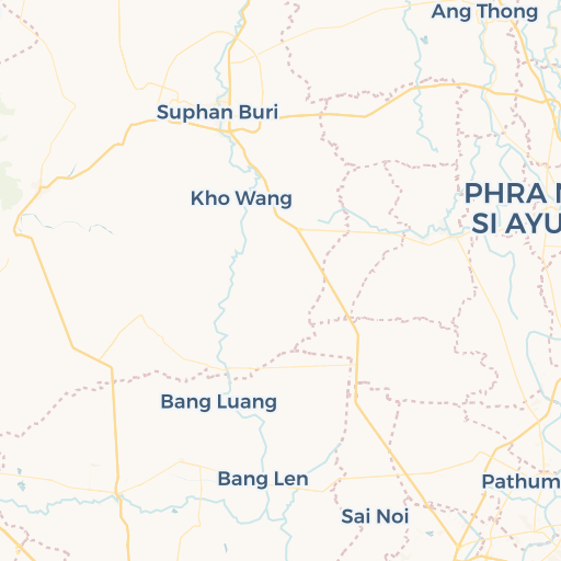 Map Of All Postal Codes In Pathum Thani Province October 22
