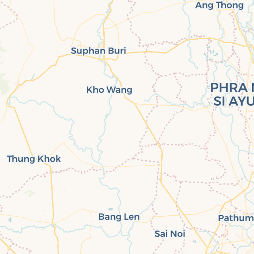 Map Of All Postal Codes In Pathum Thani Province October 22